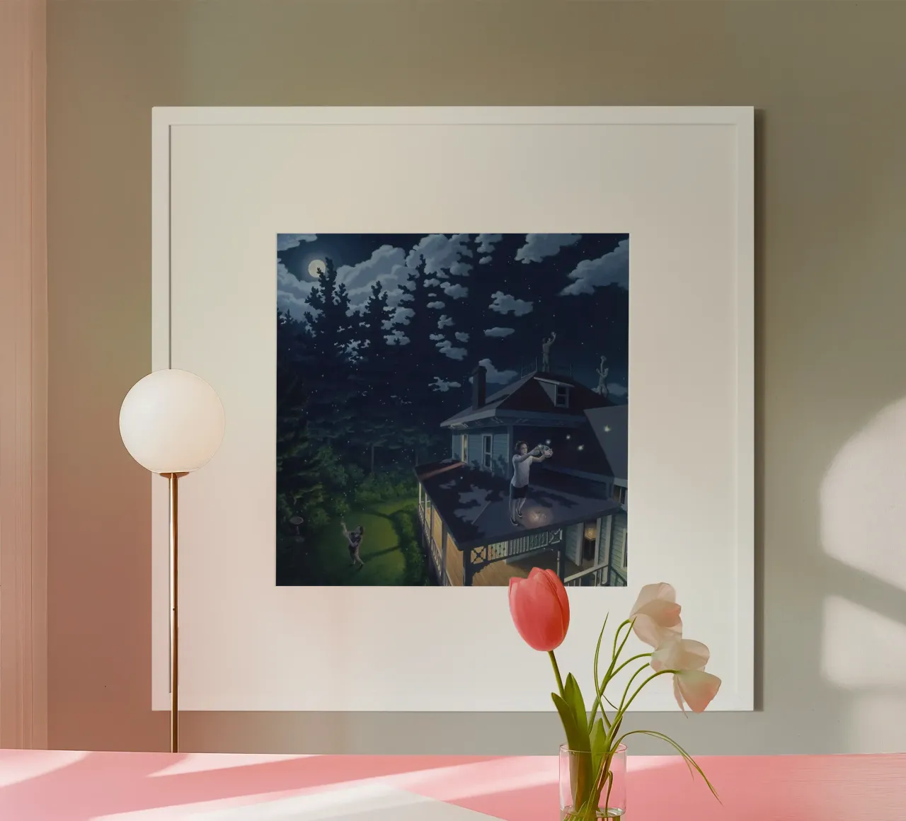 Rob Gonsalves Firefly Constellation poster by Trudeau Art Galley