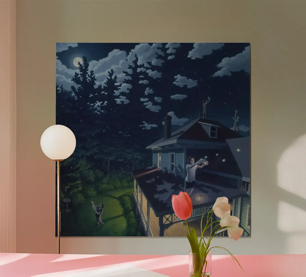 Rob Gonsalves Firefly Constellation poster by Trudeau Art Galley