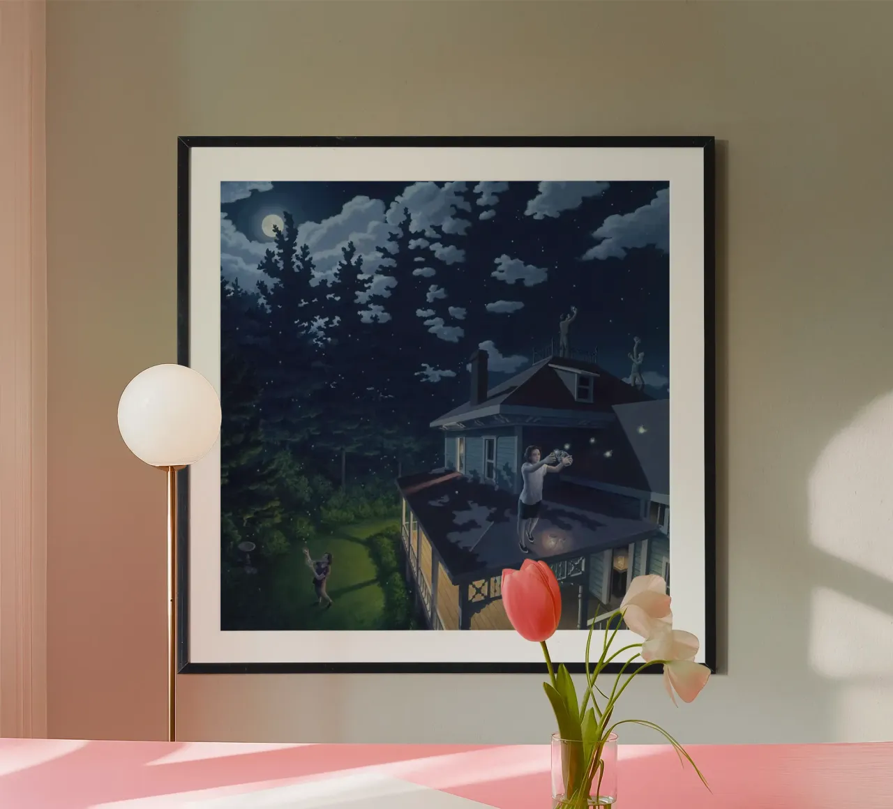 Rob Gonsalves Firefly Constellation poster by Trudeau Art Galley
