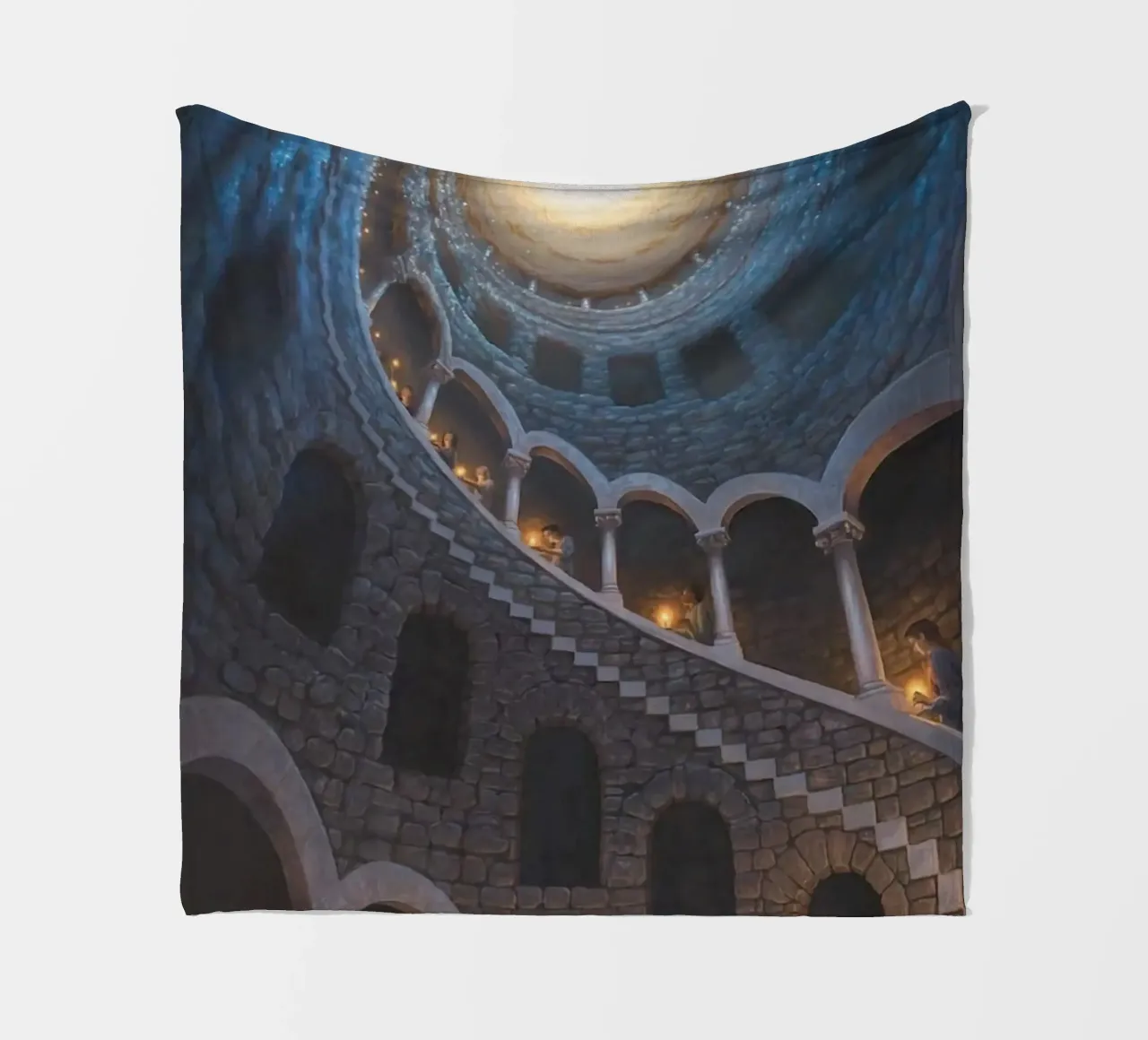 Rob Gonsalves Microcosmos coperta in pile da Trudeau Art Galley