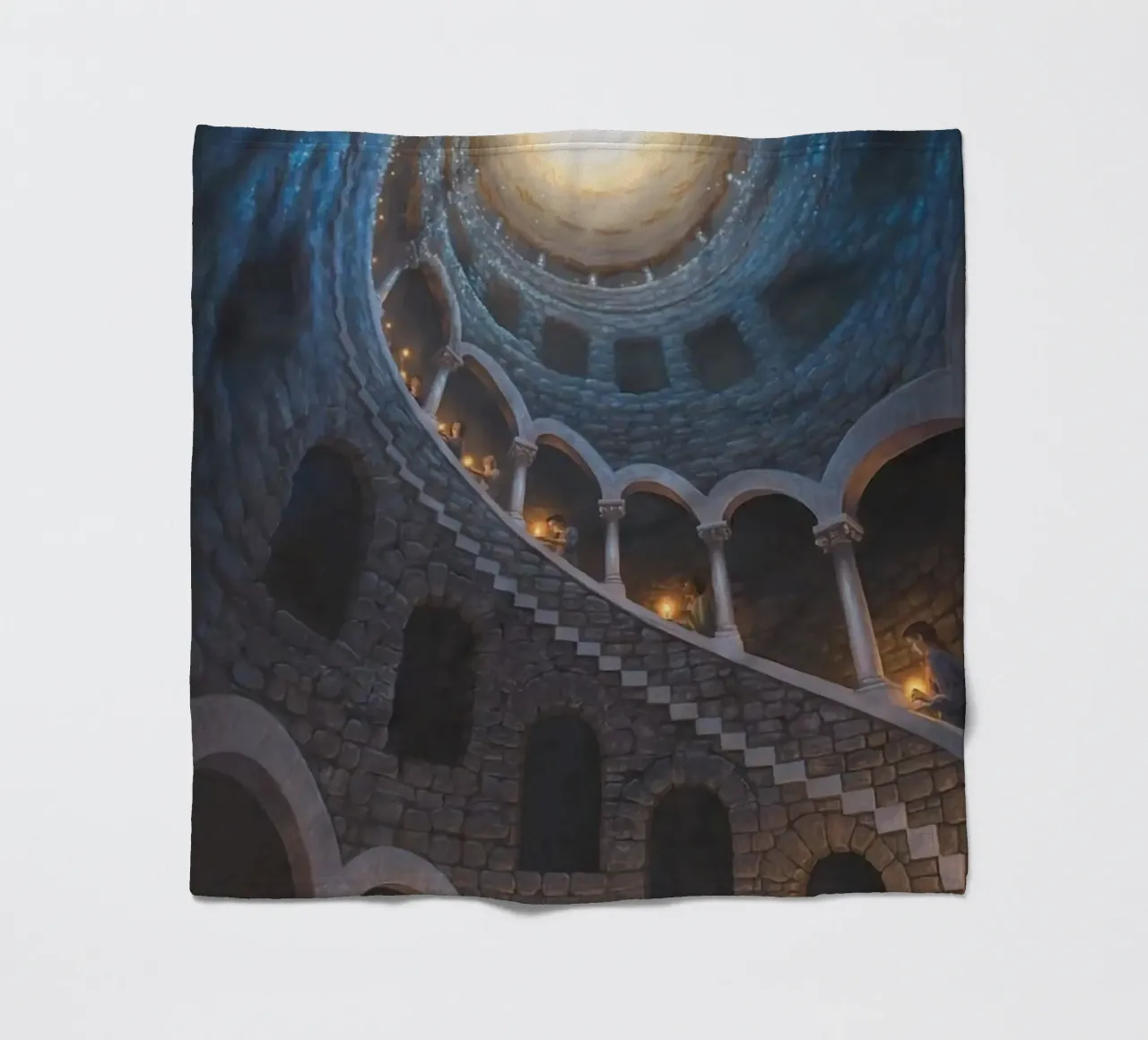 Rob Gonsalves Microcosmos coperta in pile da Trudeau Art Galley