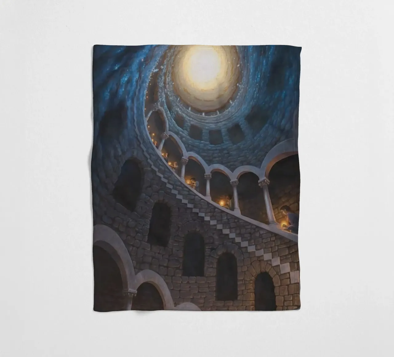 Rob Gonsalves Microcosmos coperta in pile da Trudeau Art Galley