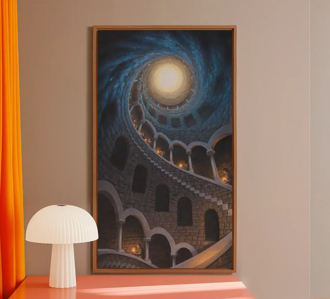 Rob Gonsalves Microcosmos alluminio dibond da Trudeau Art Galley