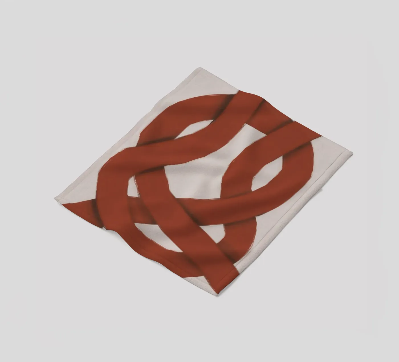 Interlocking red plaid polaire de Little Dean