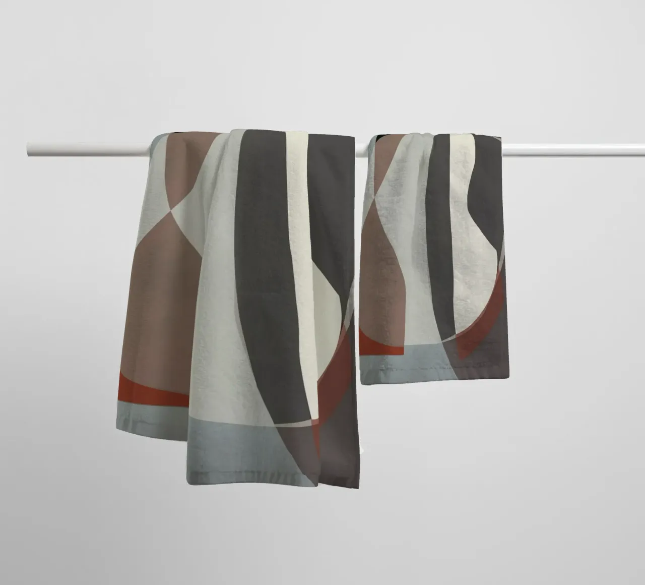 Forme stratificate asciugamano da bagno da Little Dean