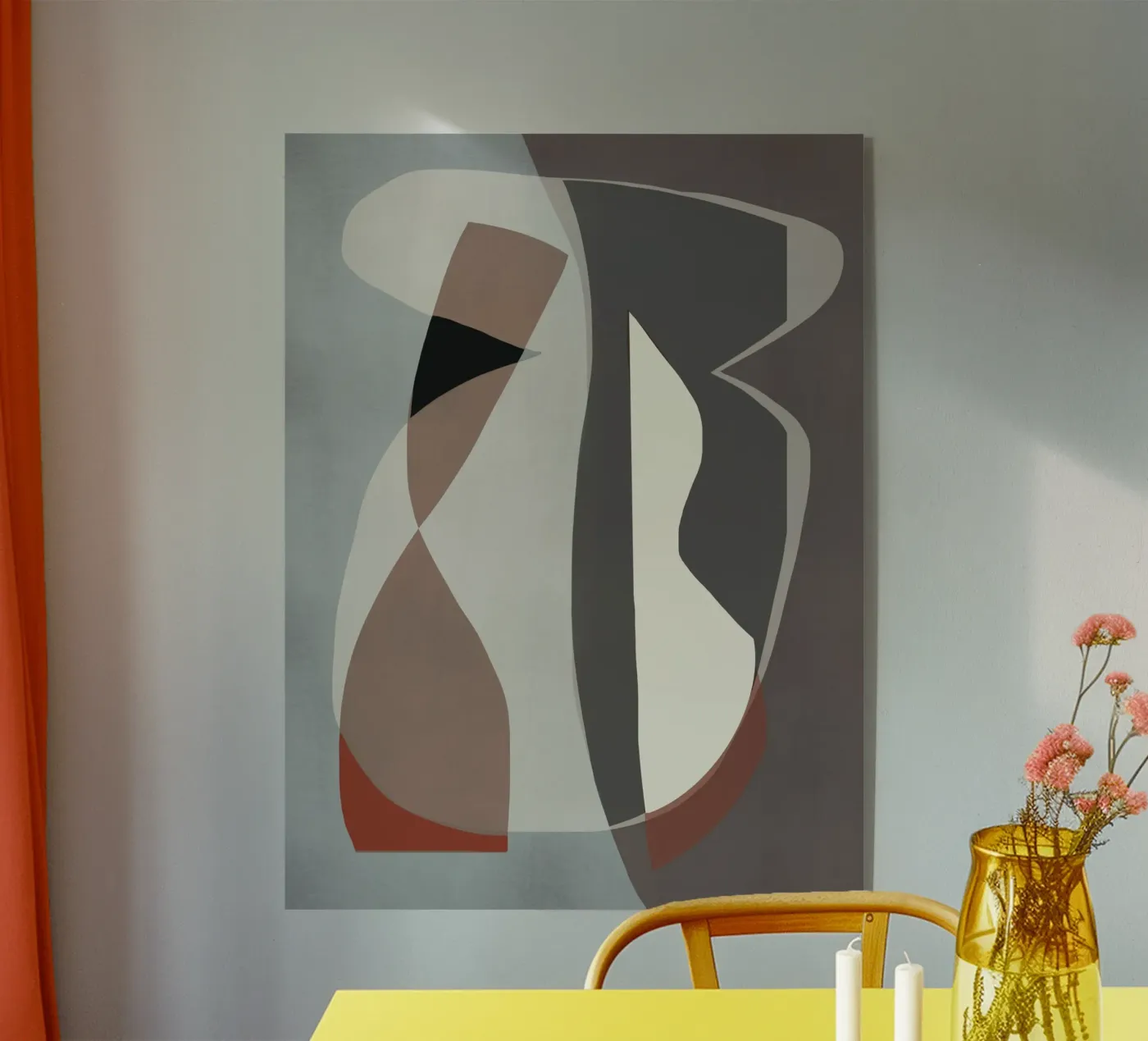 Layered shapes plexiglas de Little Dean