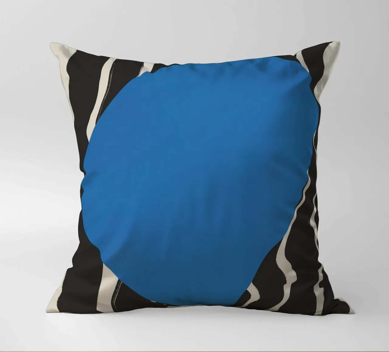 Blu ordito cuscino da Little Dean