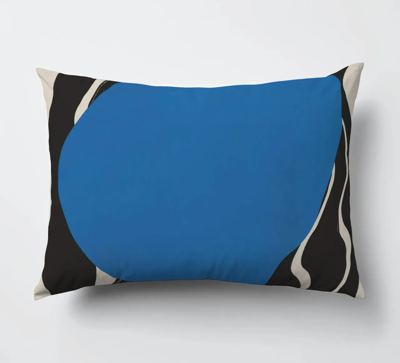 Blu ordito cuscino da Little Dean