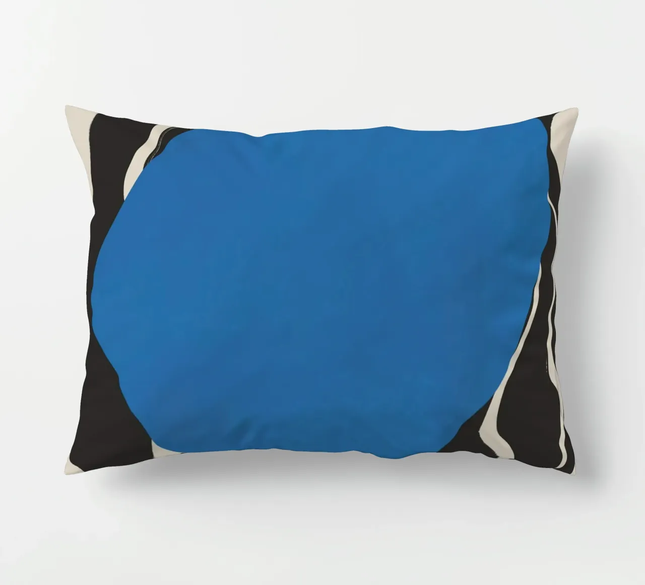 Blu ordito cuscino da Little Dean