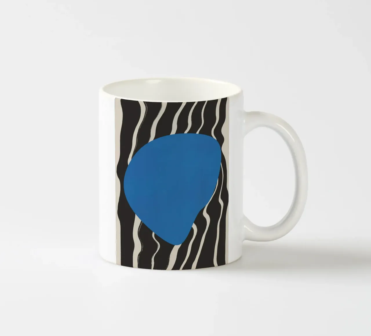 Blu ordito tazza in ceramica da Little Dean