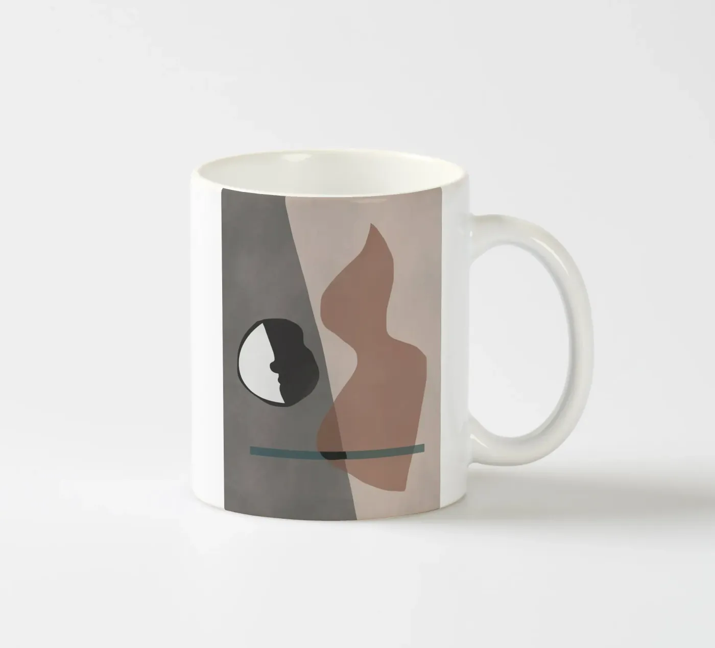 Whisper ceramic mug by Little Dean