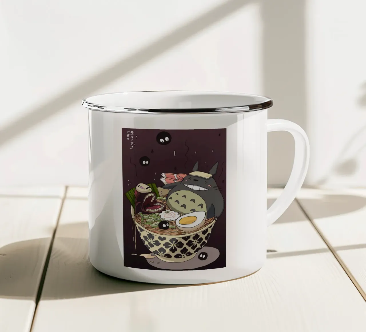Totoro Bowl, 1988 tazza in smalto da Shin Store