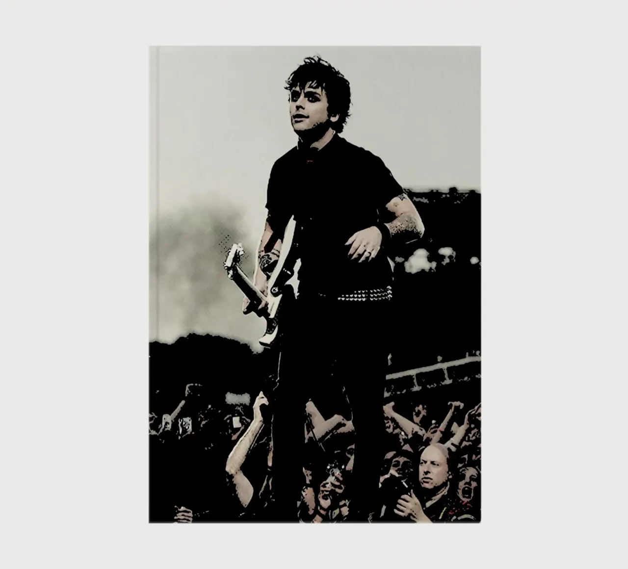 billie joe armstrong dreen day groupe musique punk Art carnet de notes de music soul