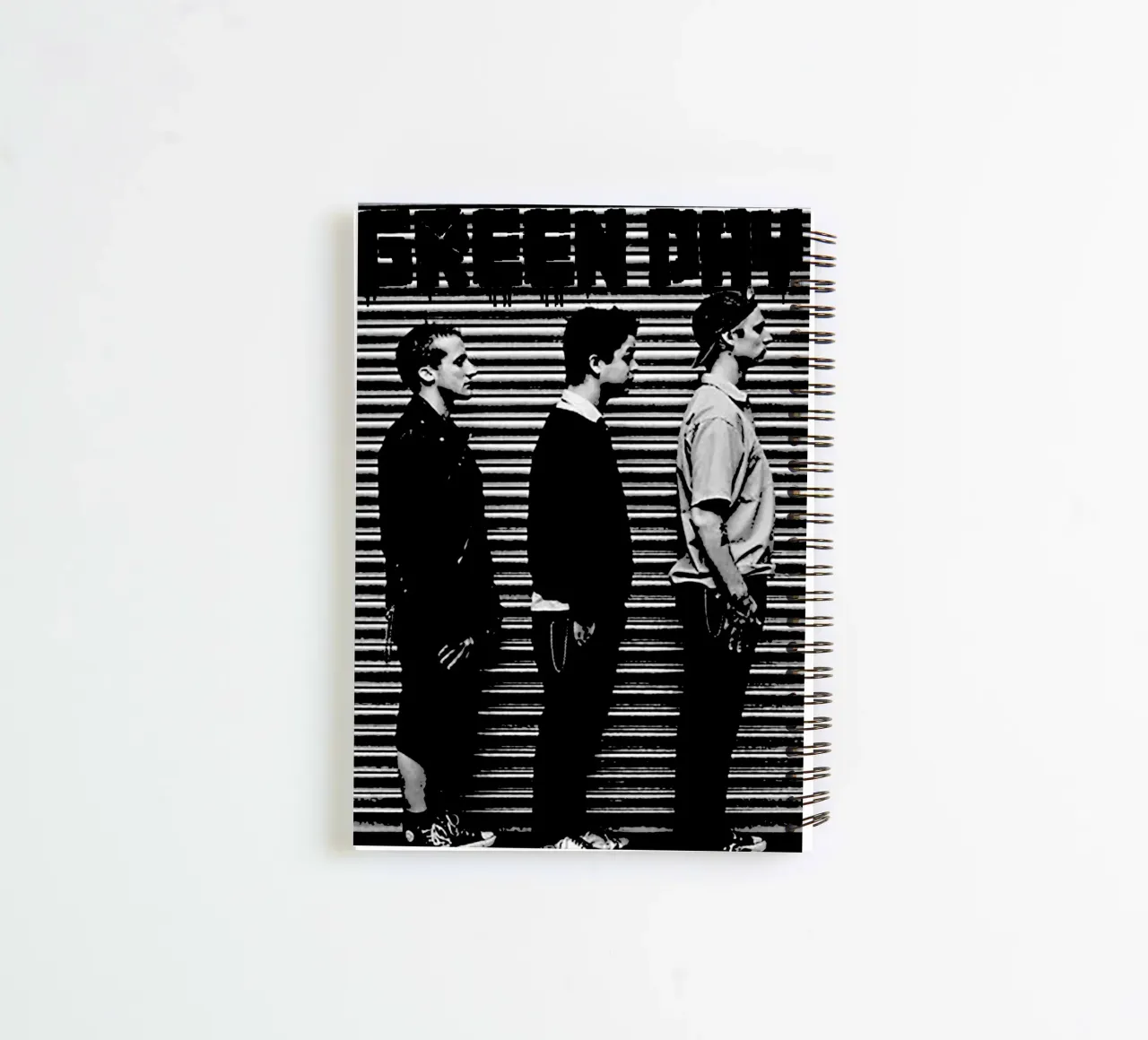 Green Day Band Musik Punk 5 Kunst Ringbuch von music soul