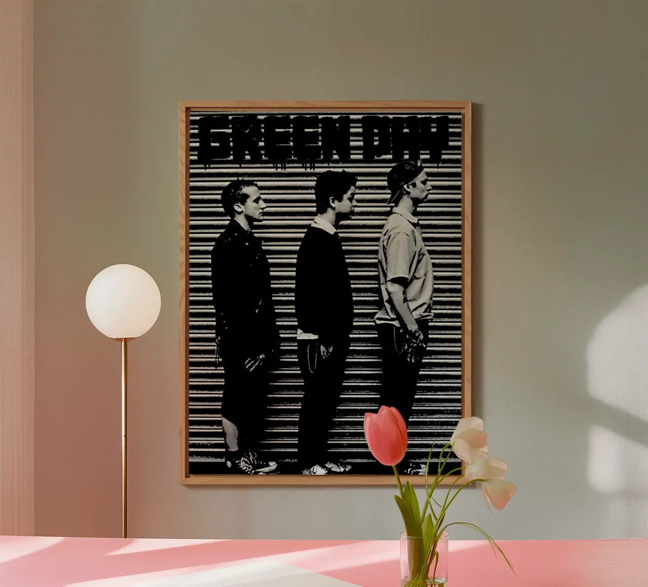 Green Day groupe musique punk 5 Art alu dibond de music soul