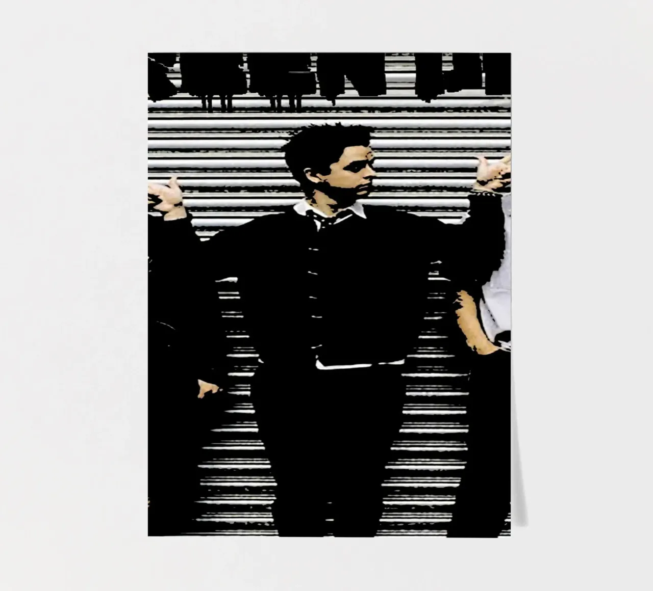 Green Day band music 5 Art sticker sheet by music soul
