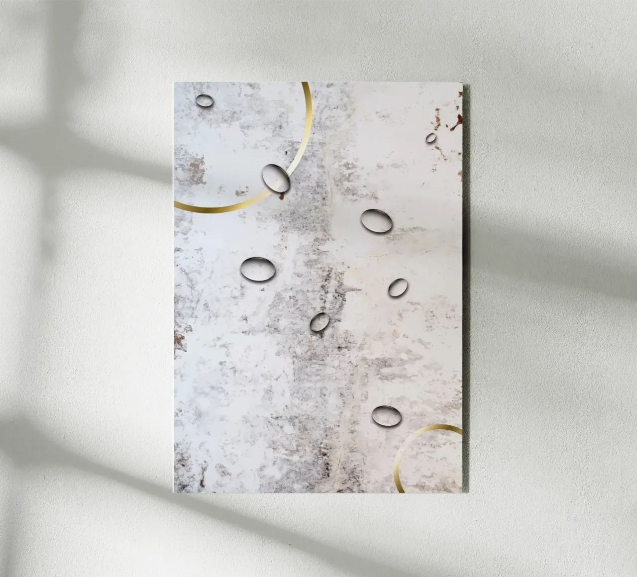Abstract White alluminio dibond da DesignDoula Grafik