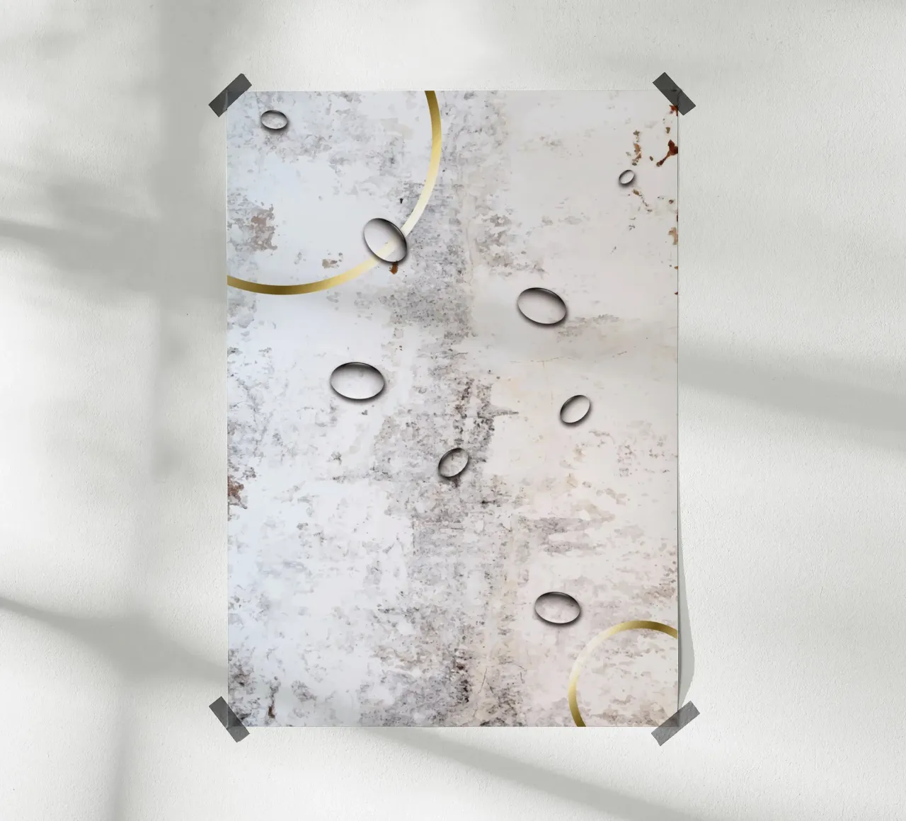 Abstract White poster da DesignDoula Grafik