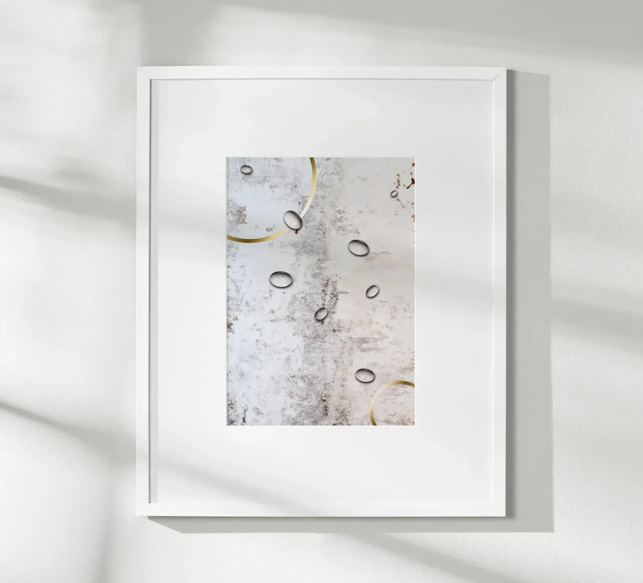 Abstract White poster da DesignDoula Grafik