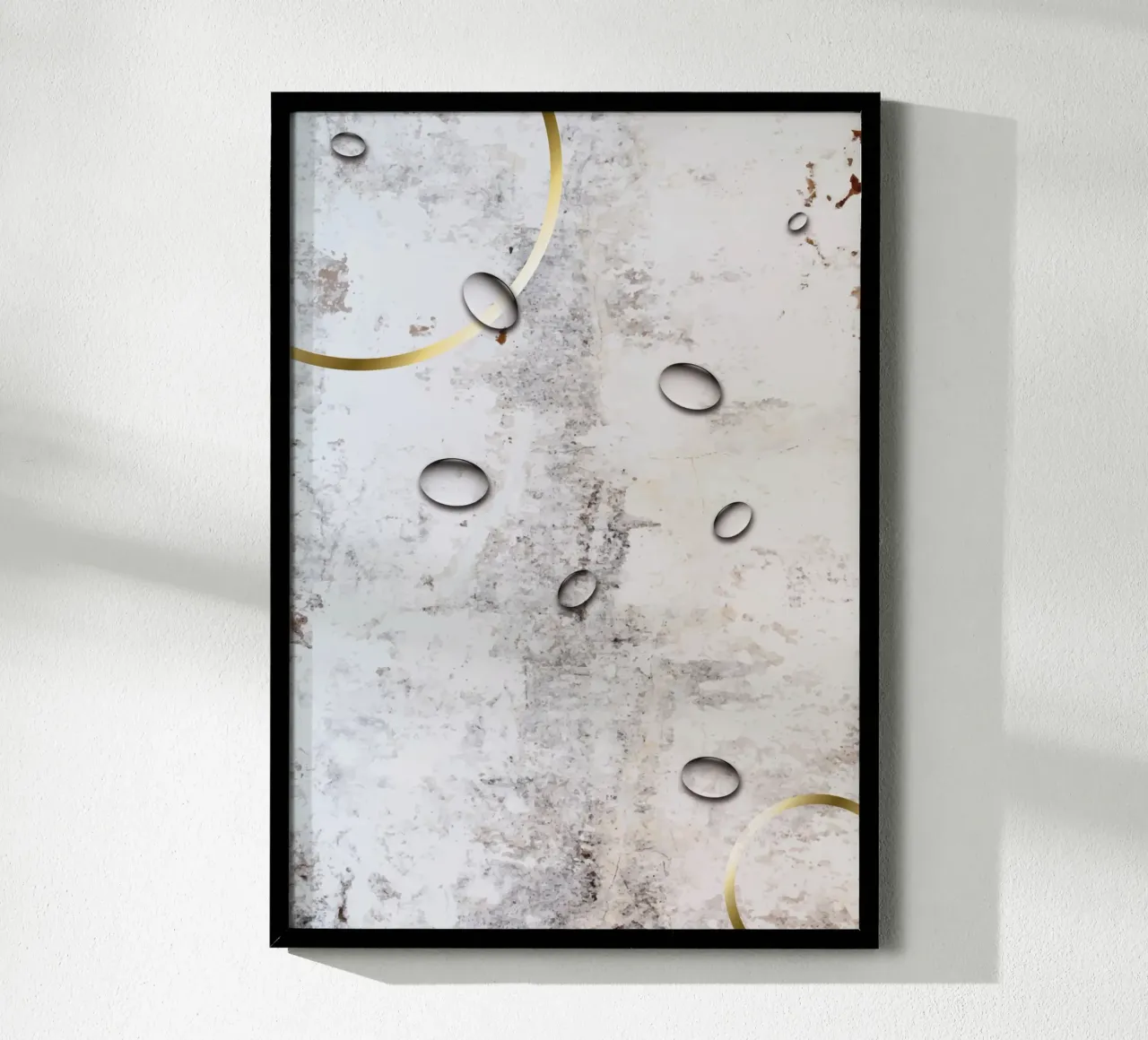 Abstract White poster da DesignDoula Grafik