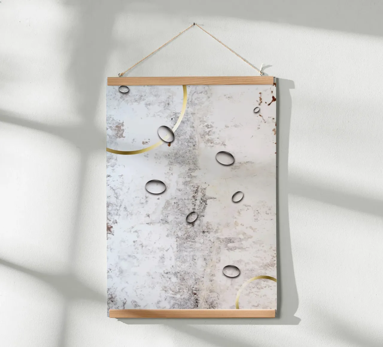 Abstract White poster da DesignDoula Grafik