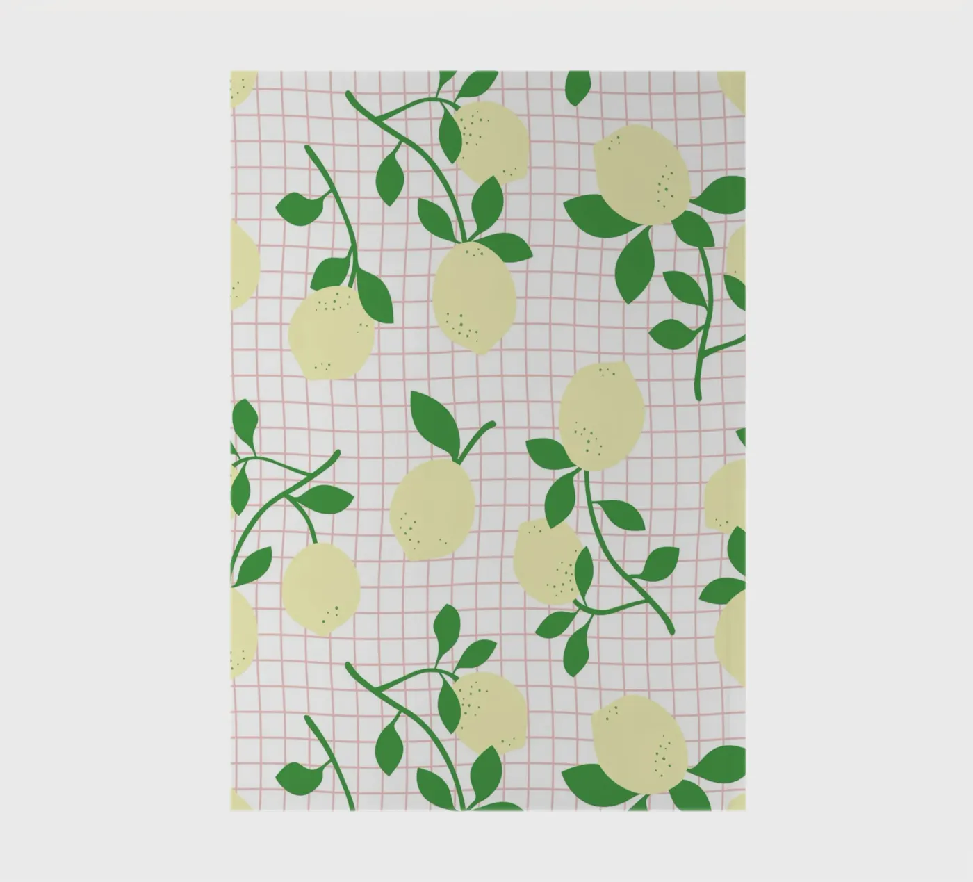 Limoni Pattern quaderno da Trend Collection by Palmartprints
