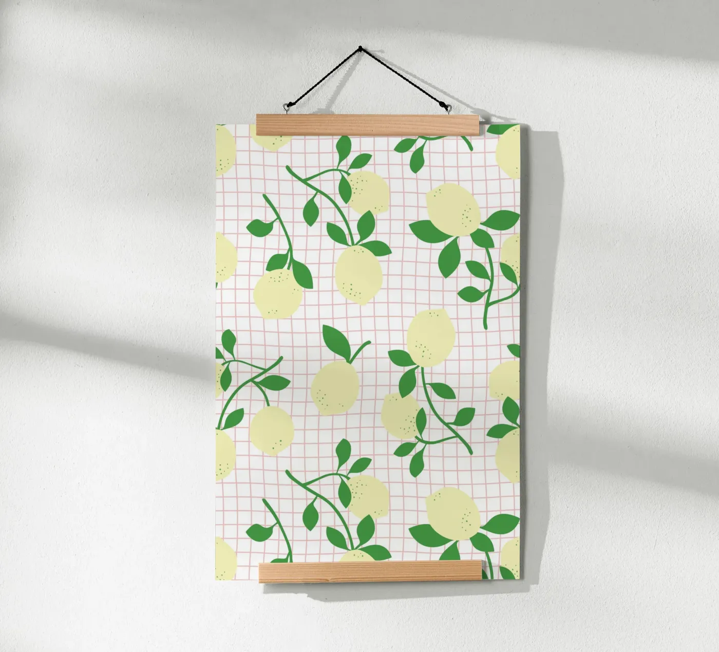 Limoni Pattern poster de Trend Collection by Palmartprints