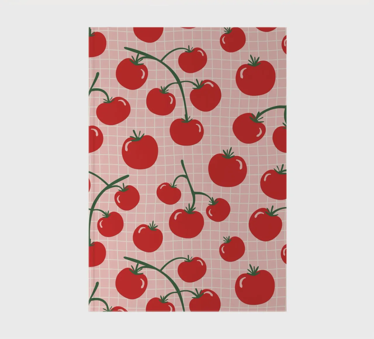 Pomodori Pattern notebook by Palmartprints