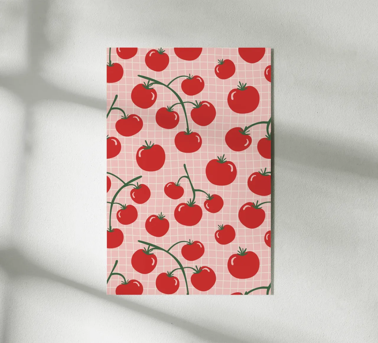 Pomodori Pattern plexiglass da karenmenzenbach