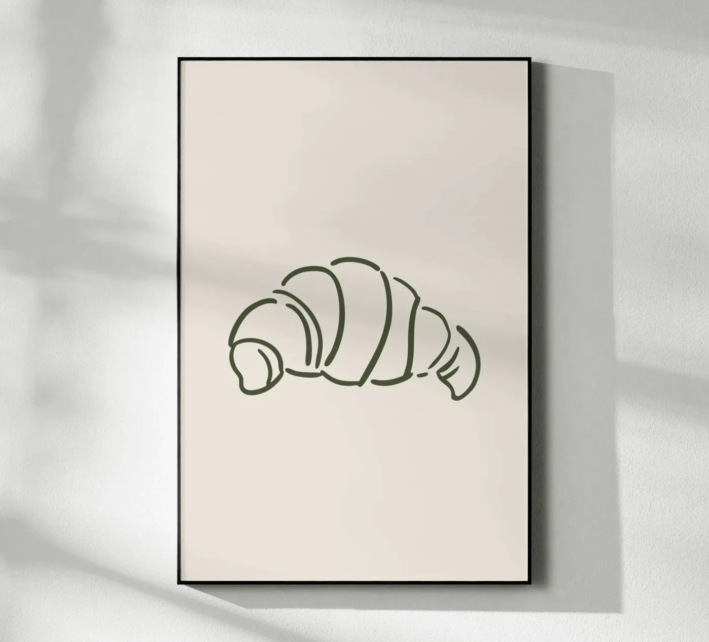 French Croissant plexiglass da Trend Collection by Palmartprints