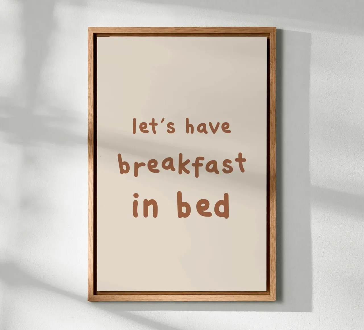 Let's have Breakfast in Bed alluminio dibond da karenmenzenbach