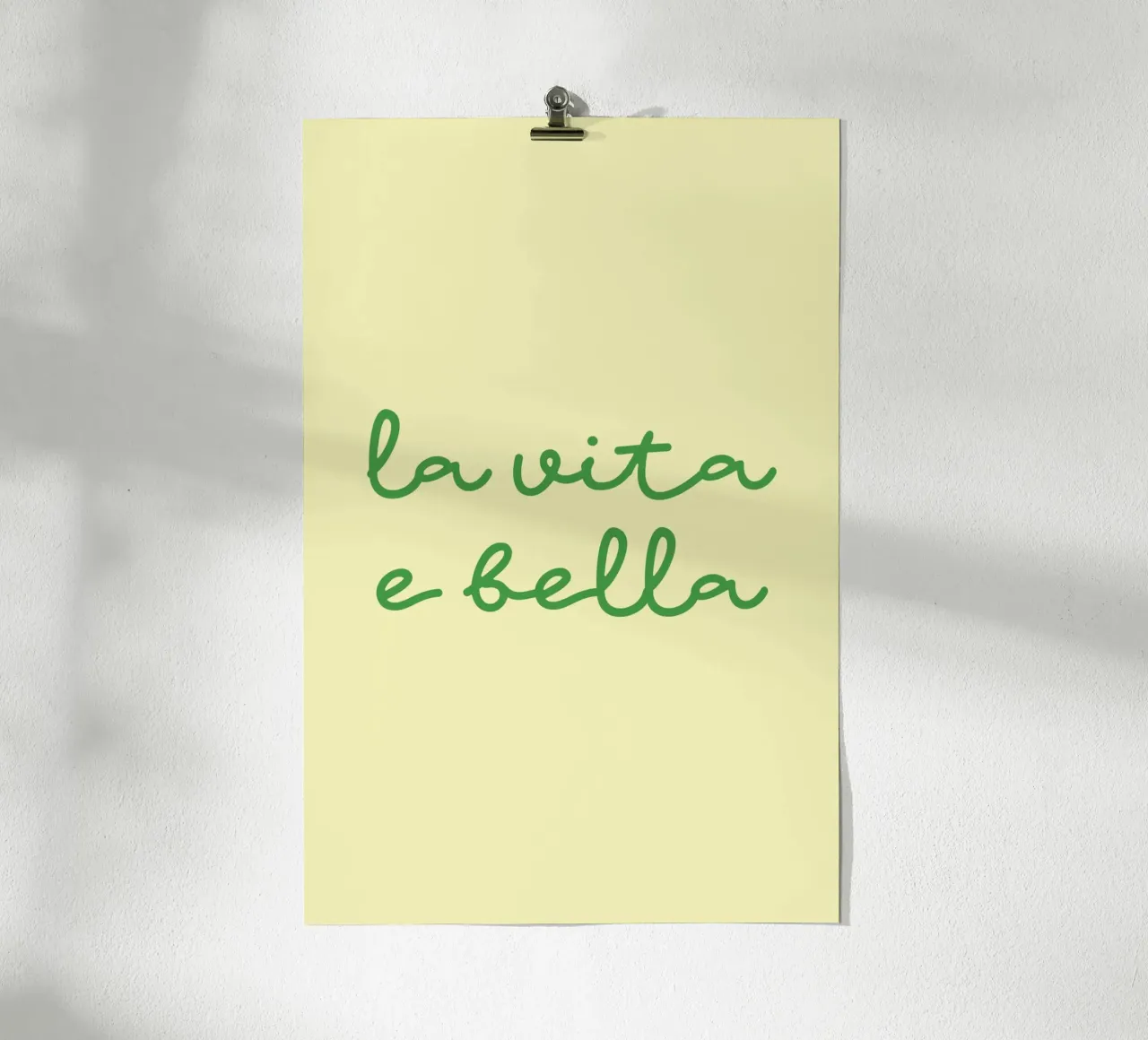 La Vita e Bella poster da karenmenzenbach