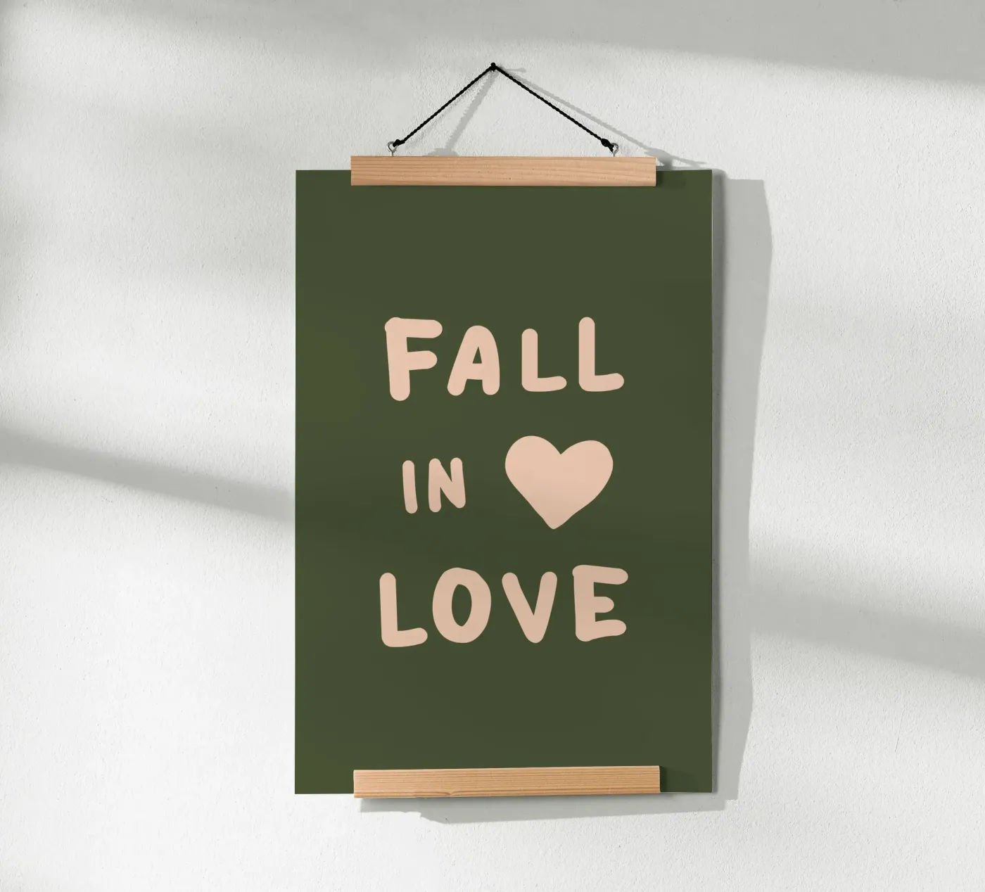Fall in Love poster da Trend Collection by Palmartprints