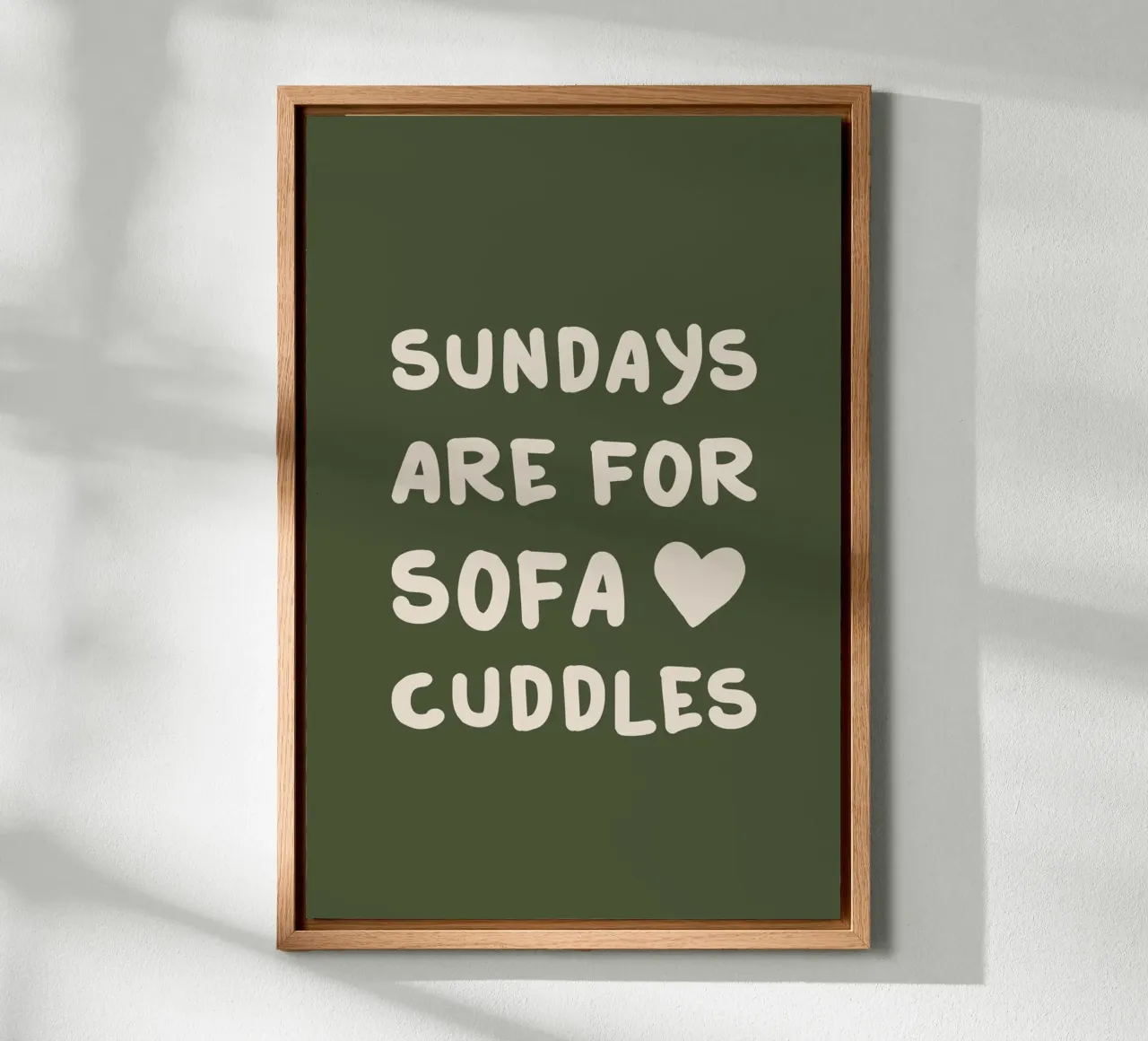Sundays are for Sofa Cuddles pannello forex da karenmenzenbach