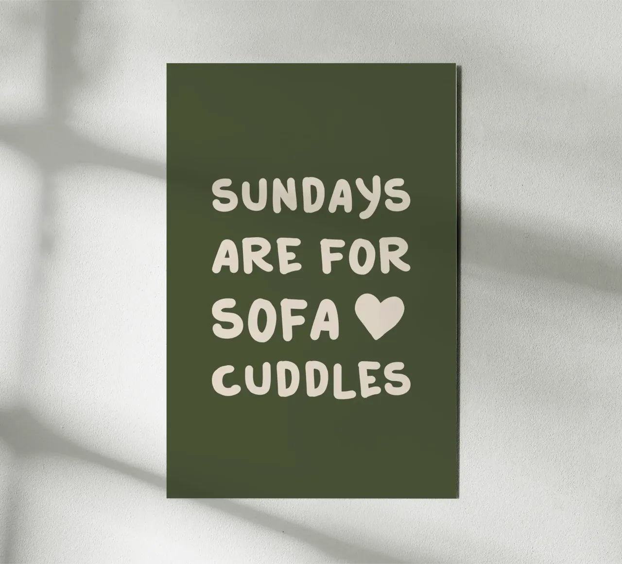 Sundays are for Sofa Cuddles pannello forex da karenmenzenbach