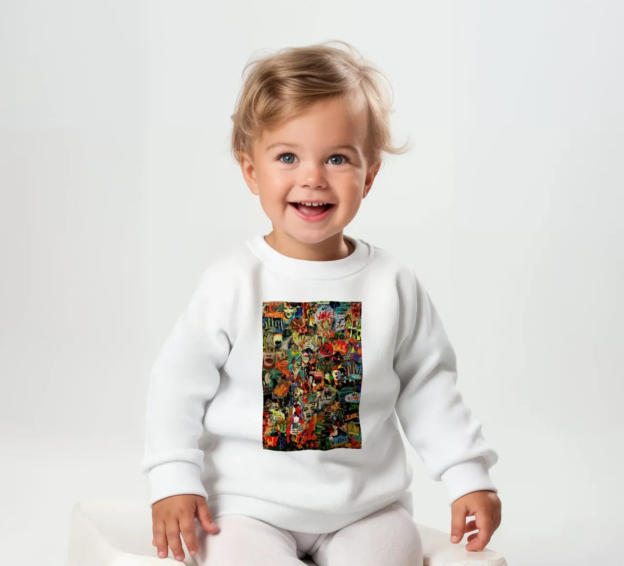 Nothing Is Real, 2005 baby sweatshirt by Gothans Papierwelten