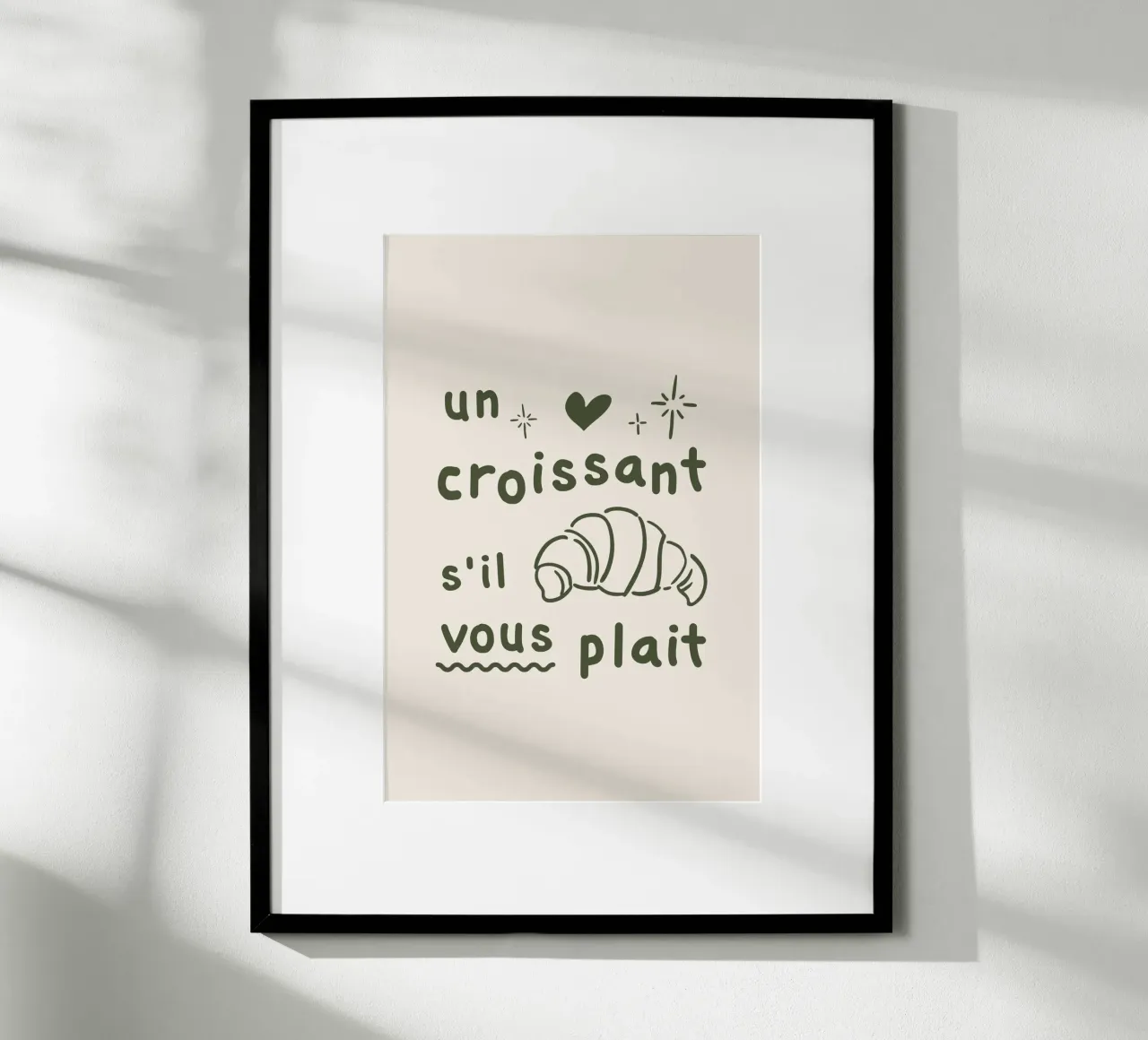 Un croissant s'il vous plait carta hahnemühle da karenmenzenbach