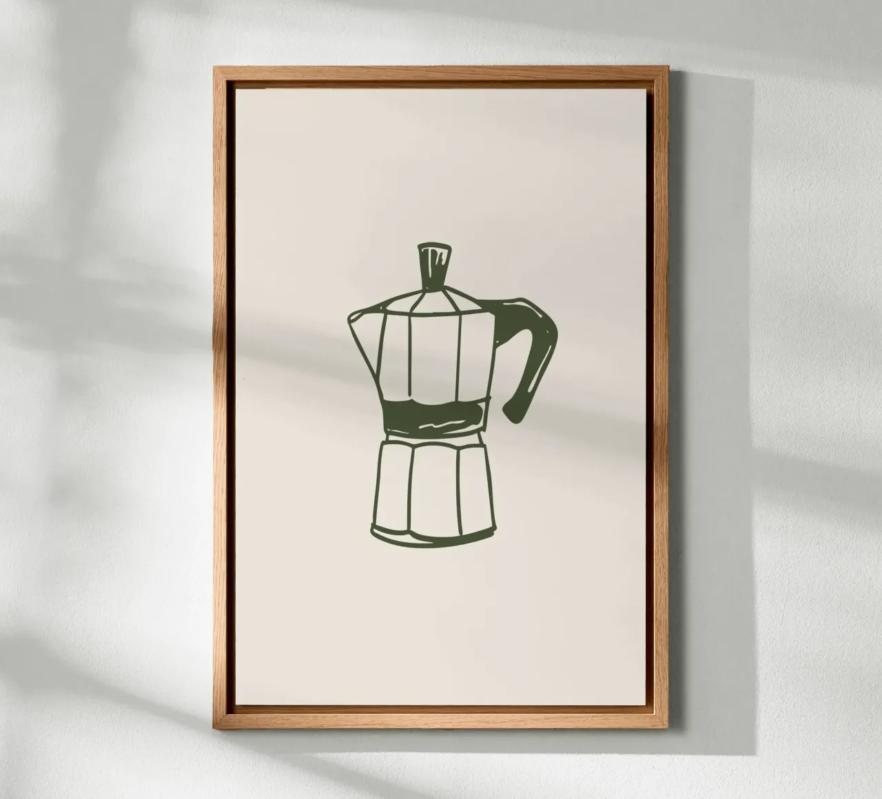 Italian Coffee Pot alluminio dibond da karenmenzenbach