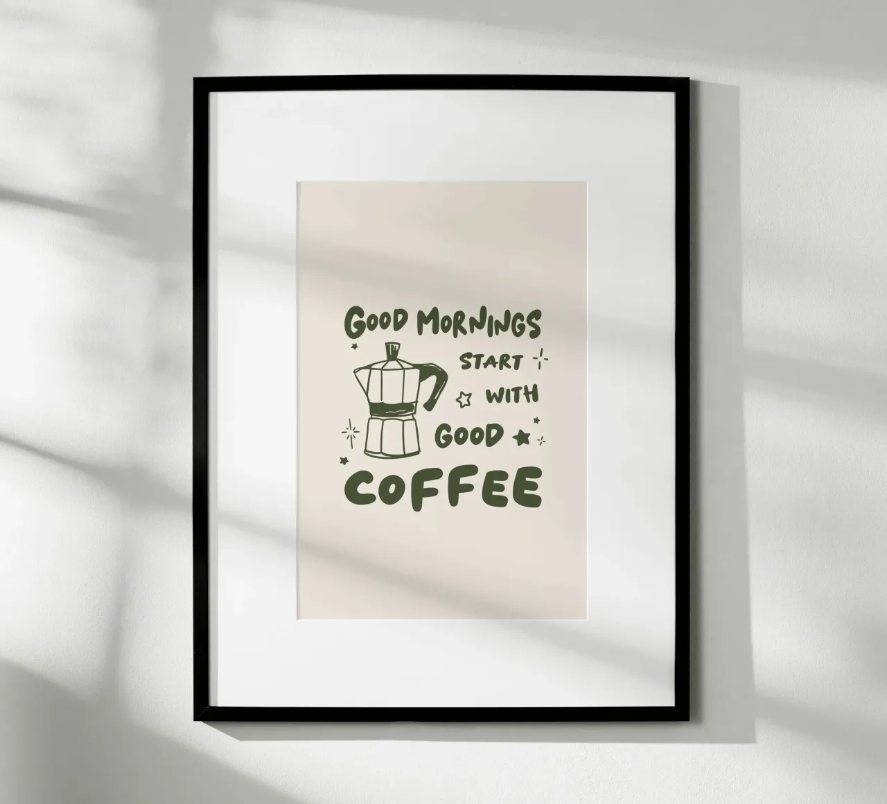 Good Mornings start with Good Coffee hahnemühle de karenmenzenbach