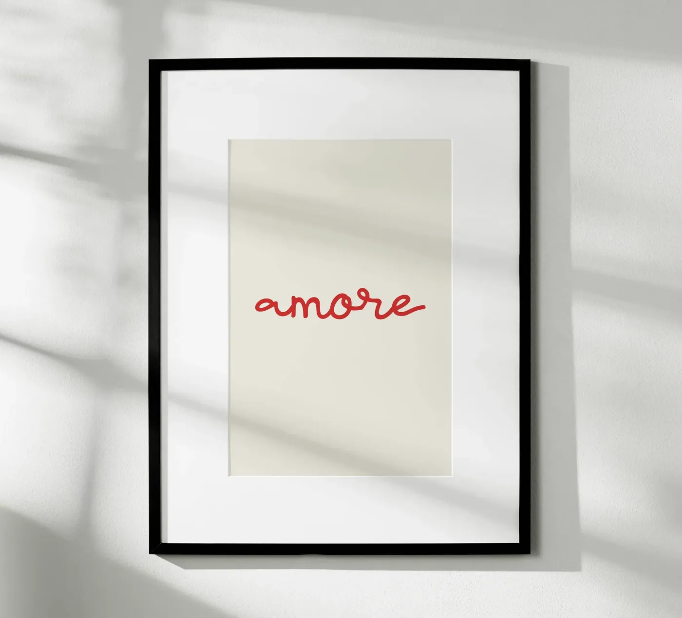 Amore Poster von Trend Collection by Palmartprints