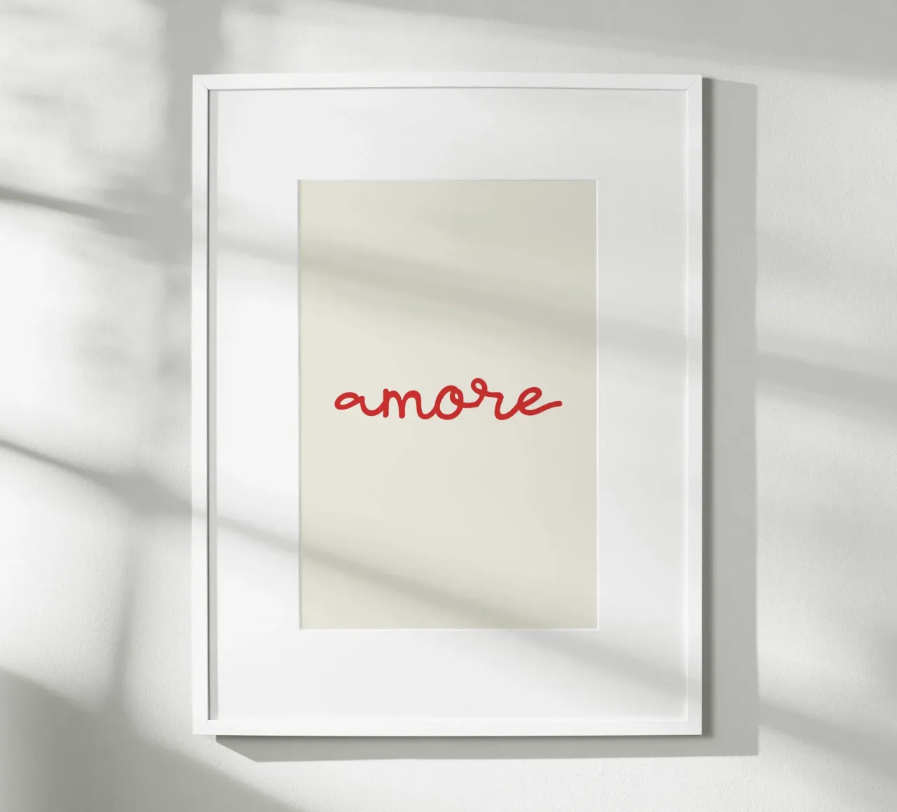 Amore poster da Palmartprints