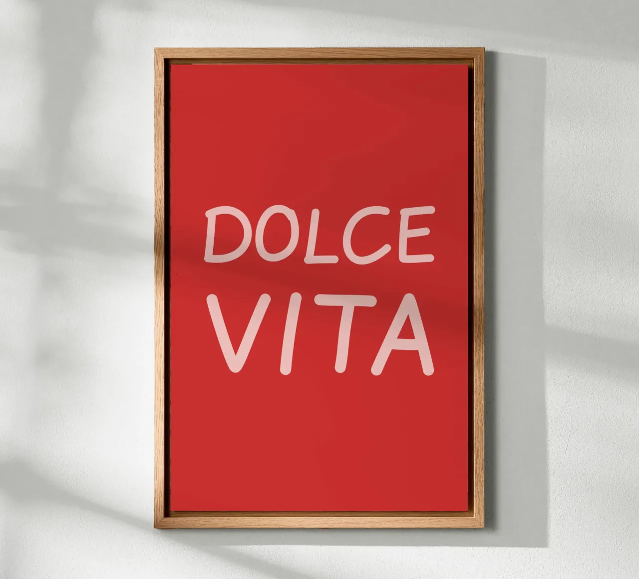 Dolce Vita tela con Cornice a cassetta da karenmenzenbach