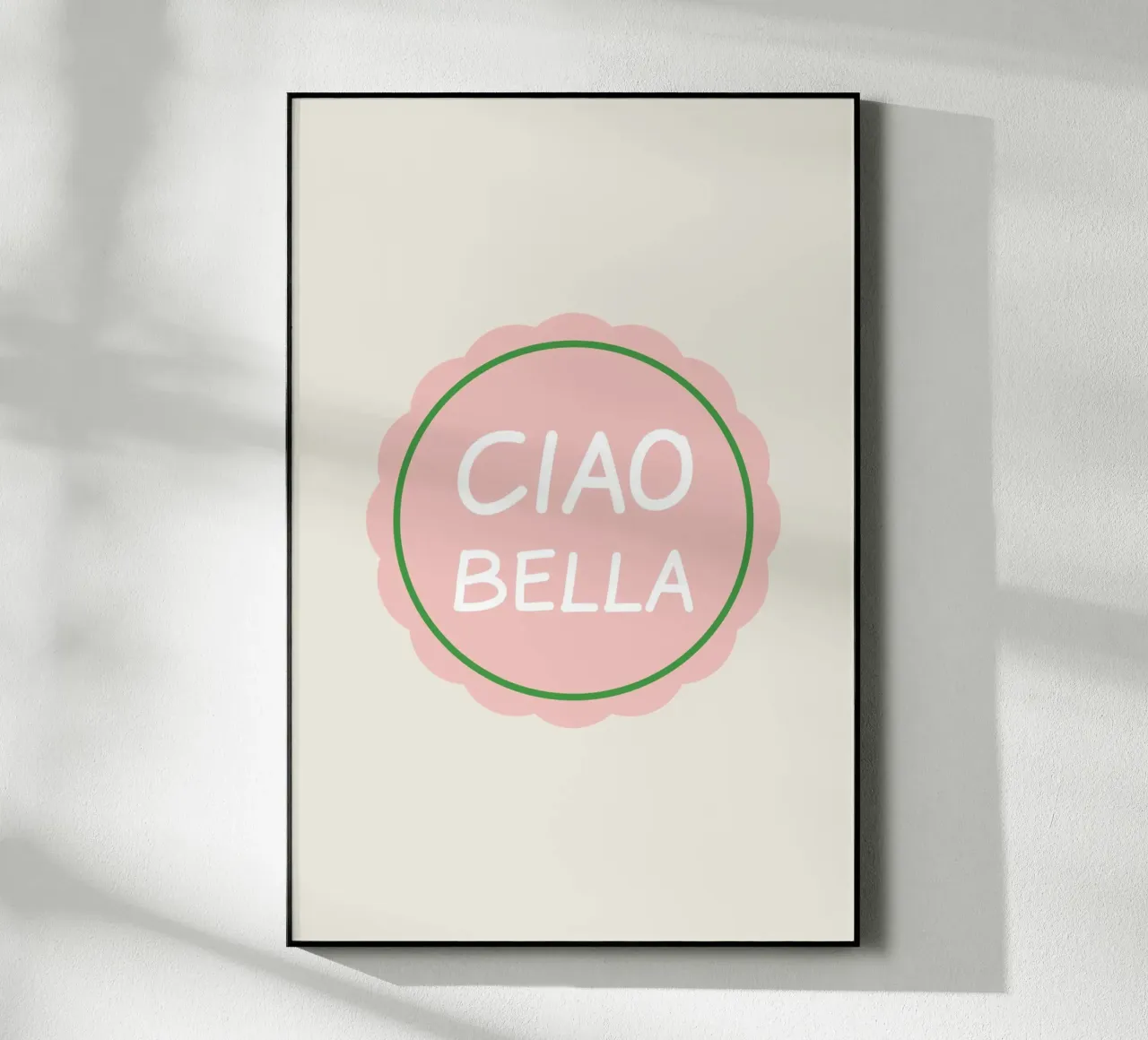 Ciao Bella plexiglass da Trend Collection by Palmartprints