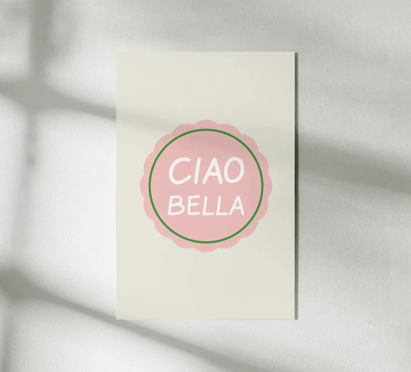 Ciao Bella acrylic glass by Trend Collection by Palmartprints