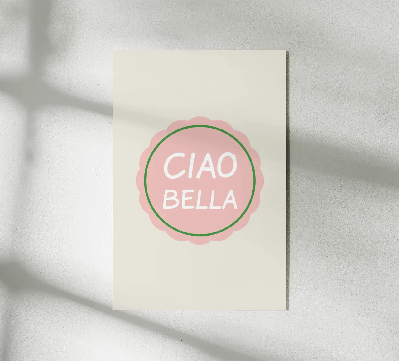 Ciao Bella plexiglass da Trend Collection by Palmartprints