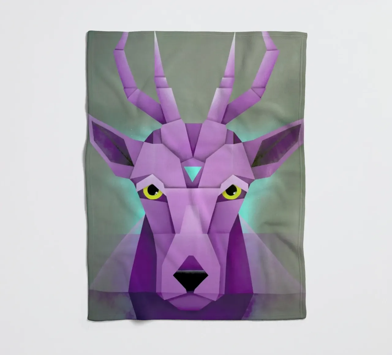 Deer Fleecedecke von Maks.M
