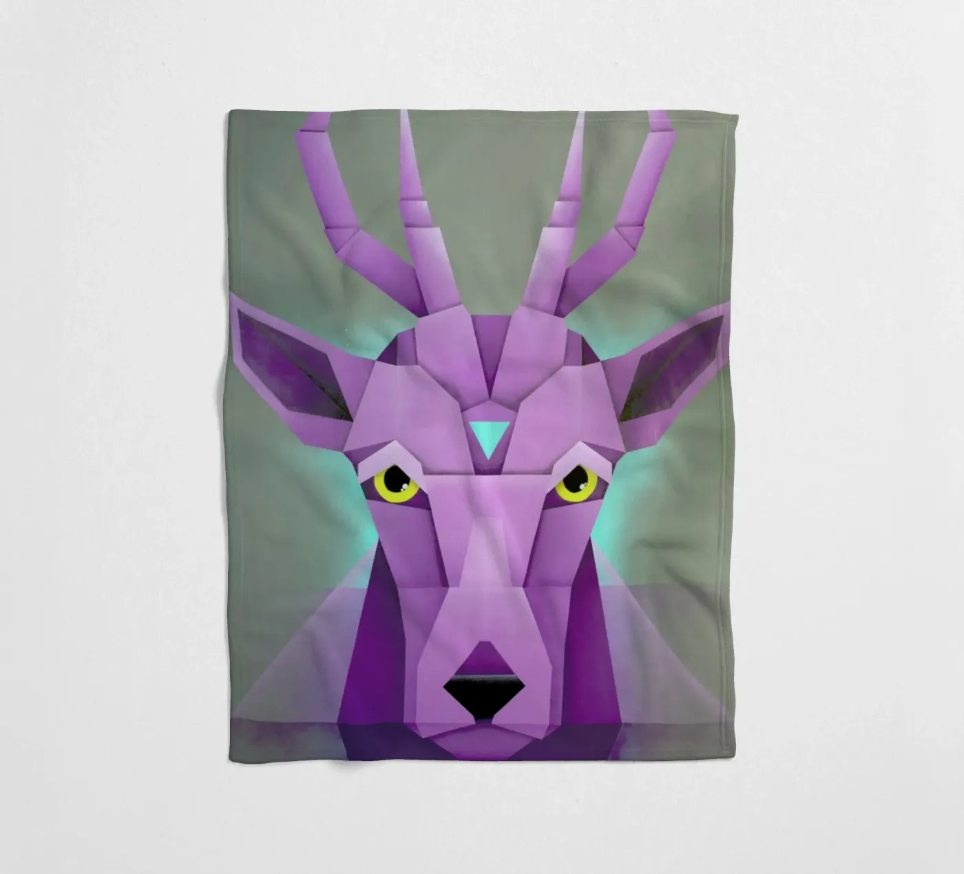 Deer Fleecedecke von Maks.M