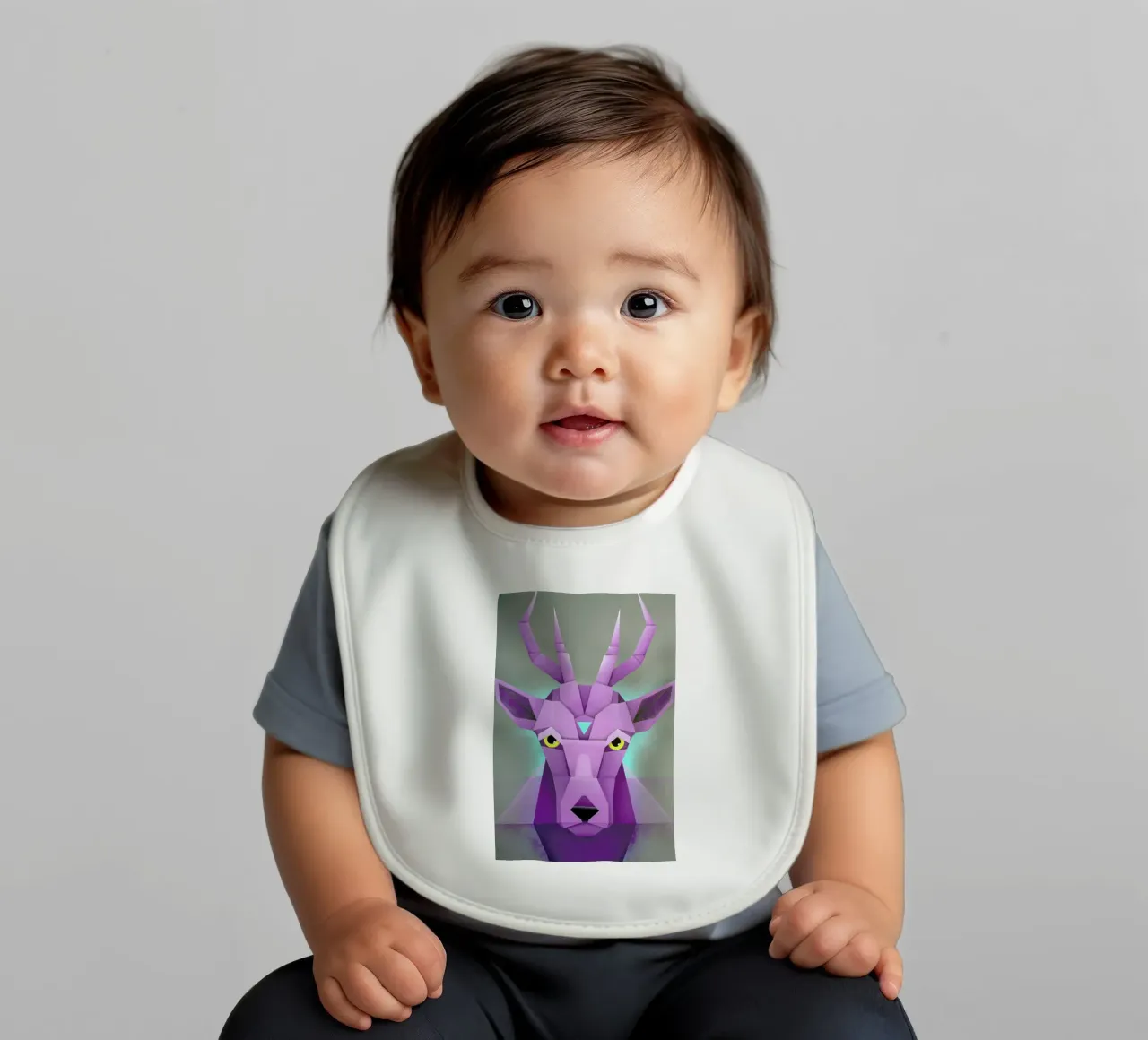 Deer Babylätzchen von Maks.M