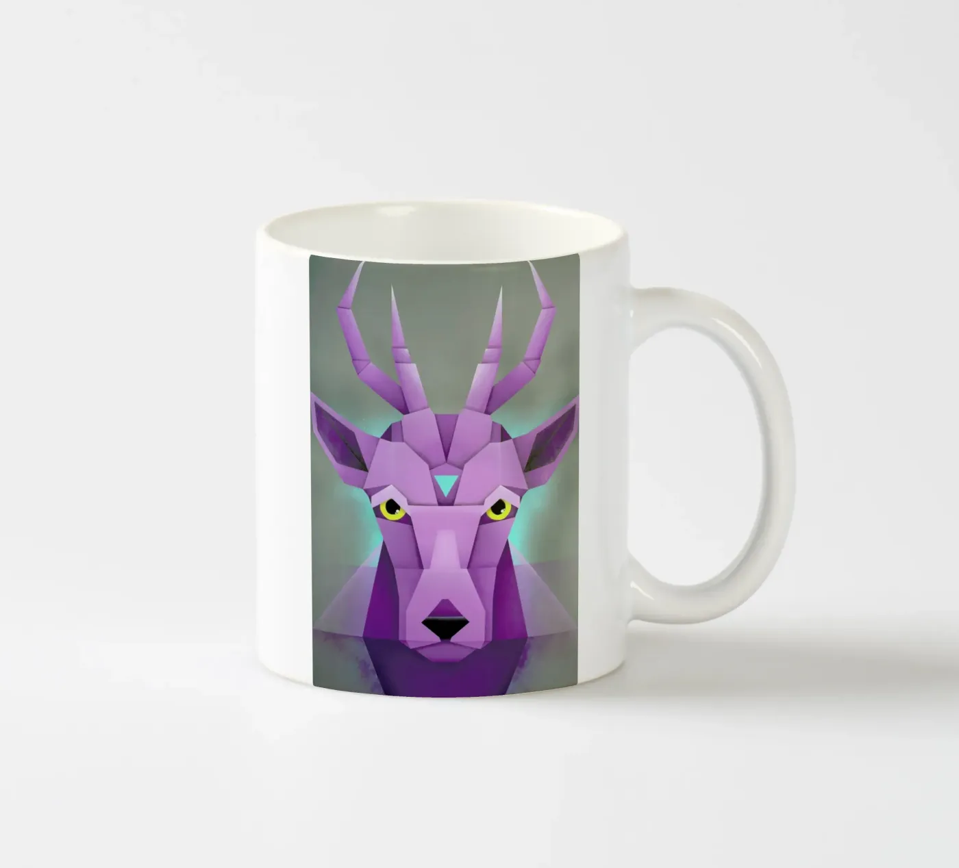 Deer ceramic mug by Maks.M