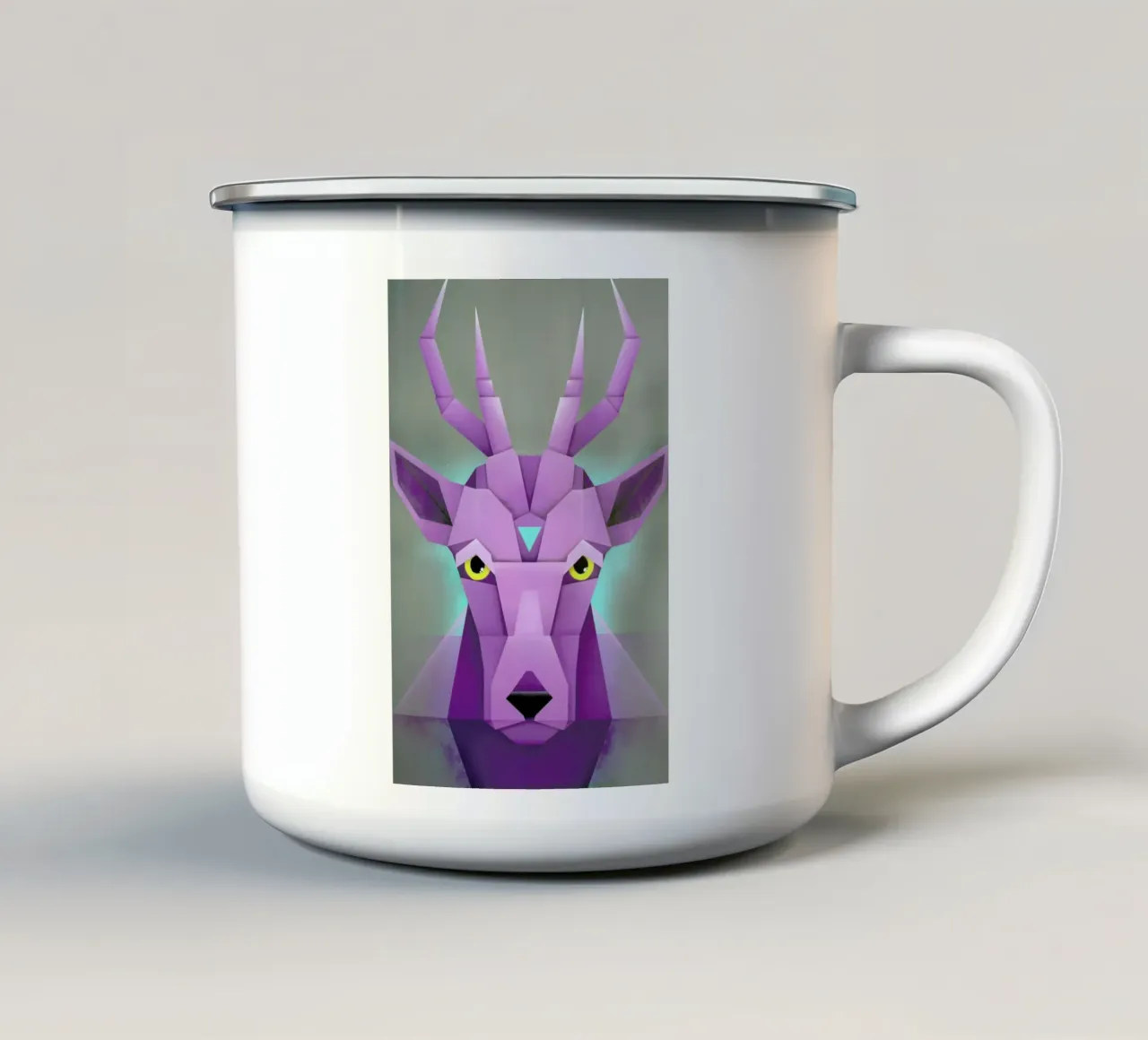Deer tazza in smalto da Maks.M